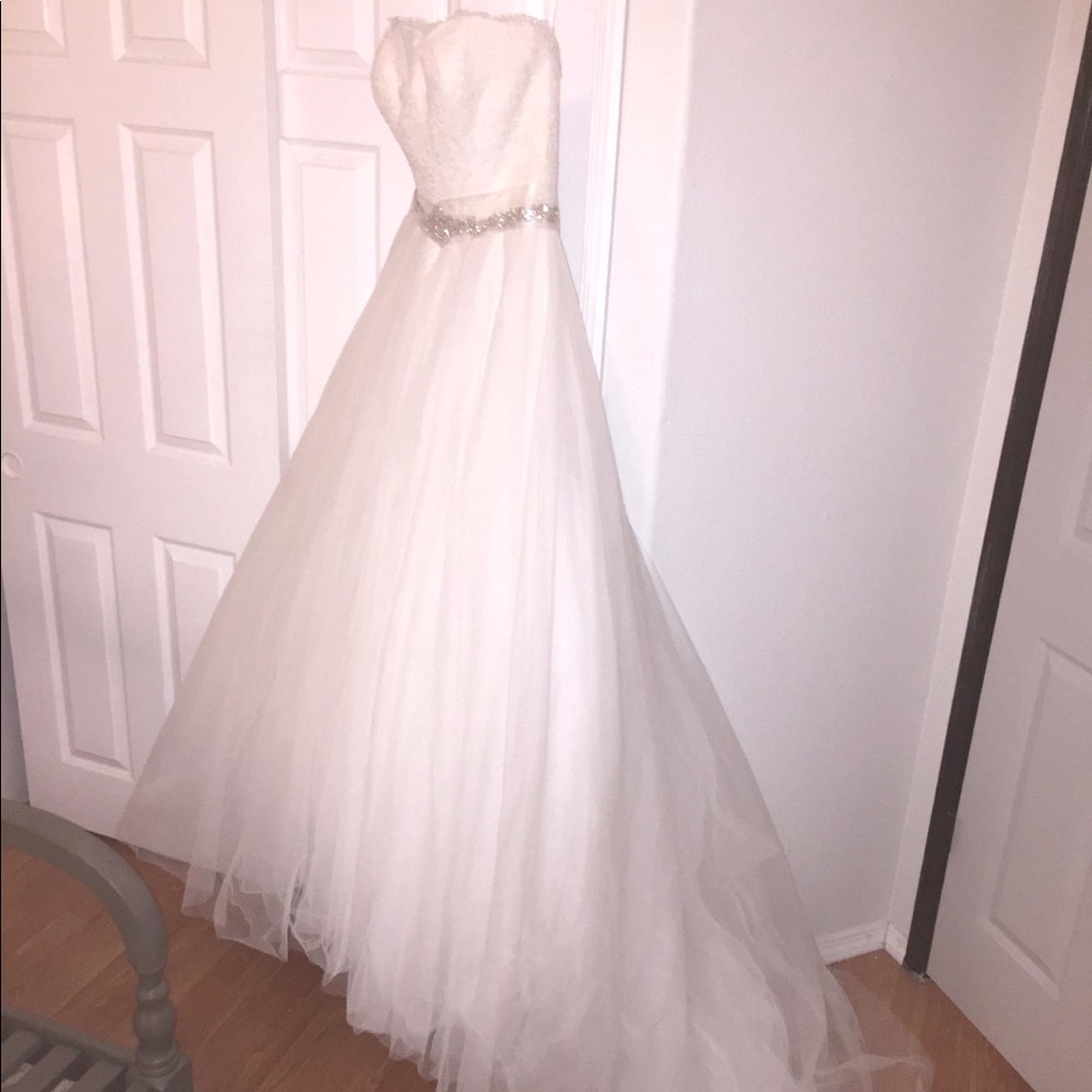 Allure Romance Wedding Ball Gown Ivory style#2915